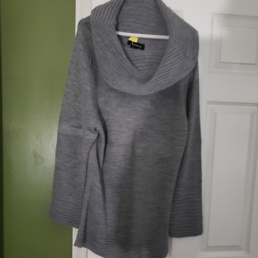 Cowl neck Ashley Stewart sweater 3 sweaters for 35